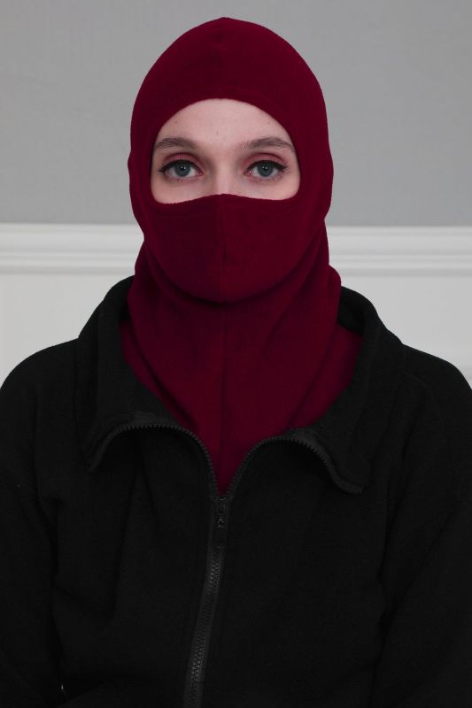 Maskeli Polar Bone,TB-2P Bordo - 5