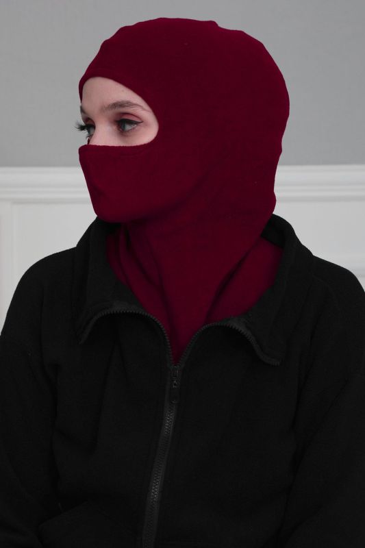 Maskeli Polar Bone,TB-2P Bordo - 6