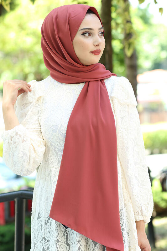 Medina Silk Shawl Dusty Rose - 3