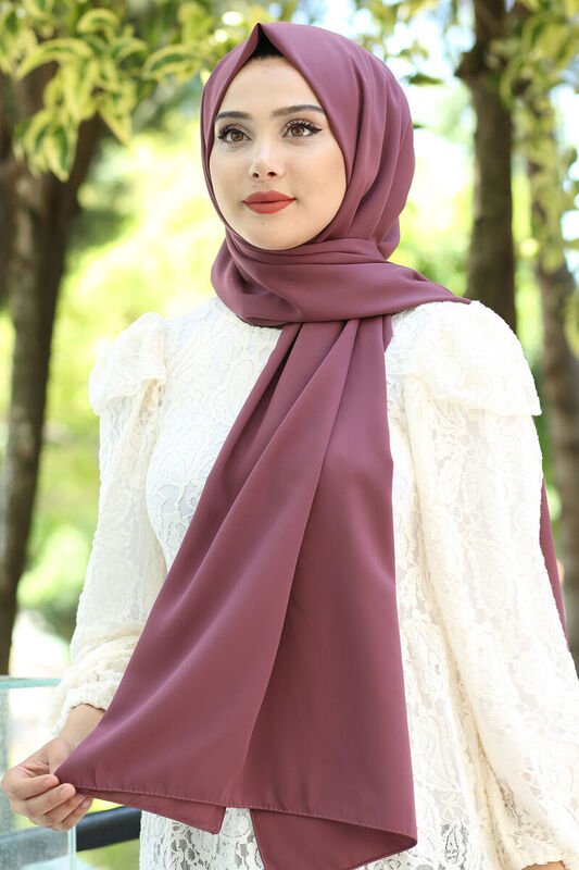 Medine İpeği Şal Menekşe - 1