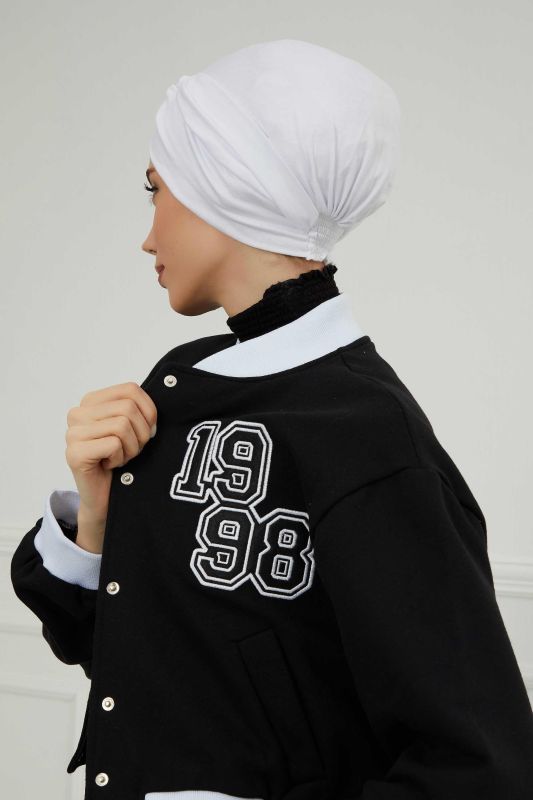 Maharaja Combed Cotton Bone,B-4 White - 7
