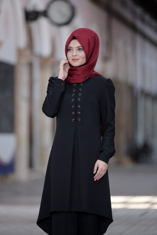 Mina İkili Takım Siyah 5368 - 1