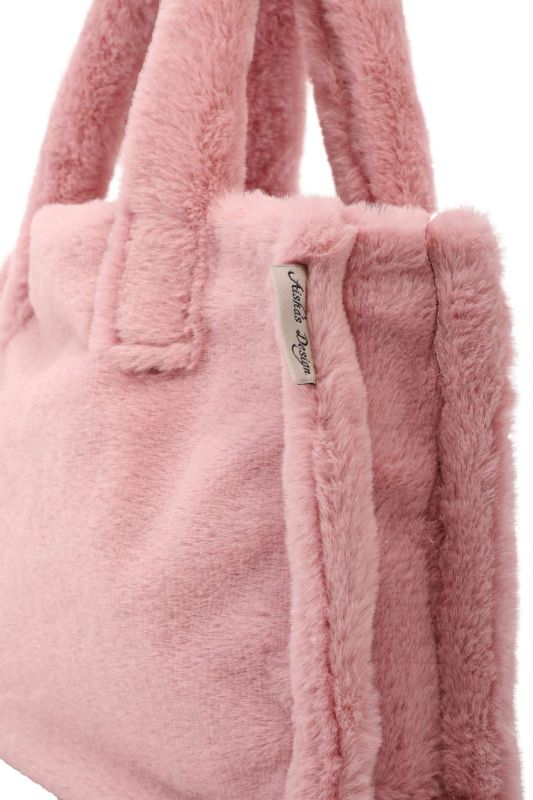 Mini Peluş Çanta,CE-3 Pudra - 7