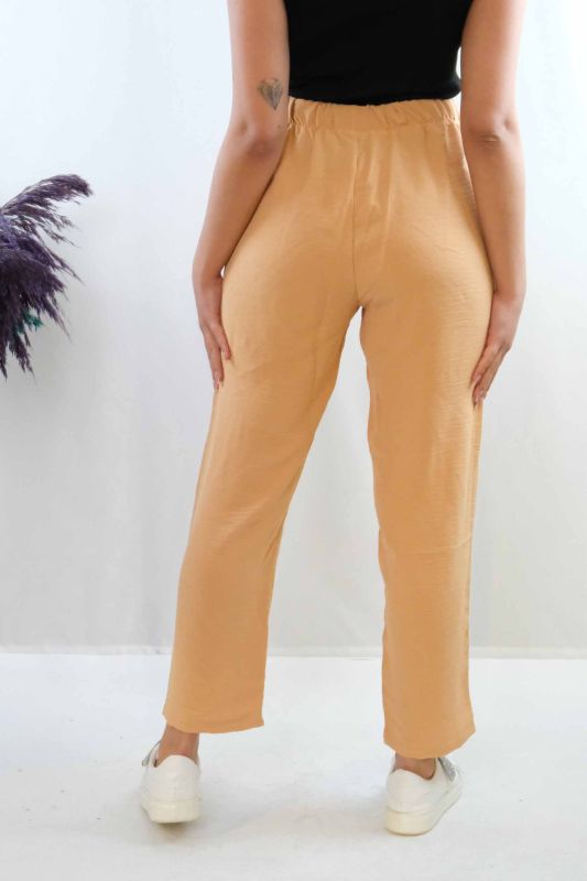 Moda Çizgi Aerobin Pants camel - 3