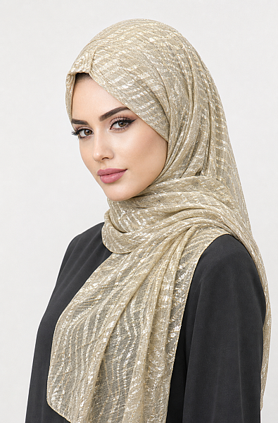 Dore Yakma Desen Double Şal - 2