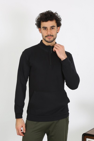 moda çizgi - moda çizgi Erkek 3 İplik Penye Sweatshirt 6850