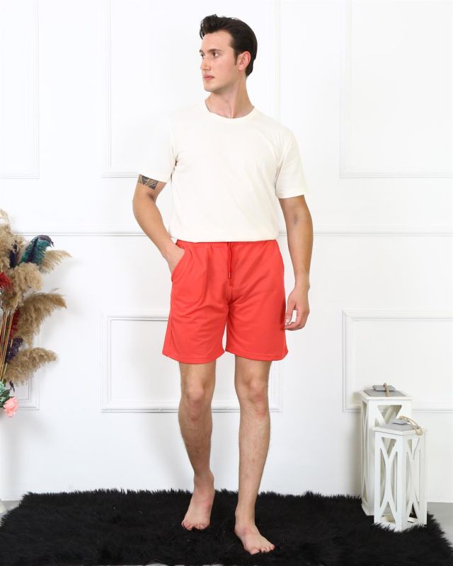Moda Çizgi Men's Lacoste Coral Shorts 27487 - 2