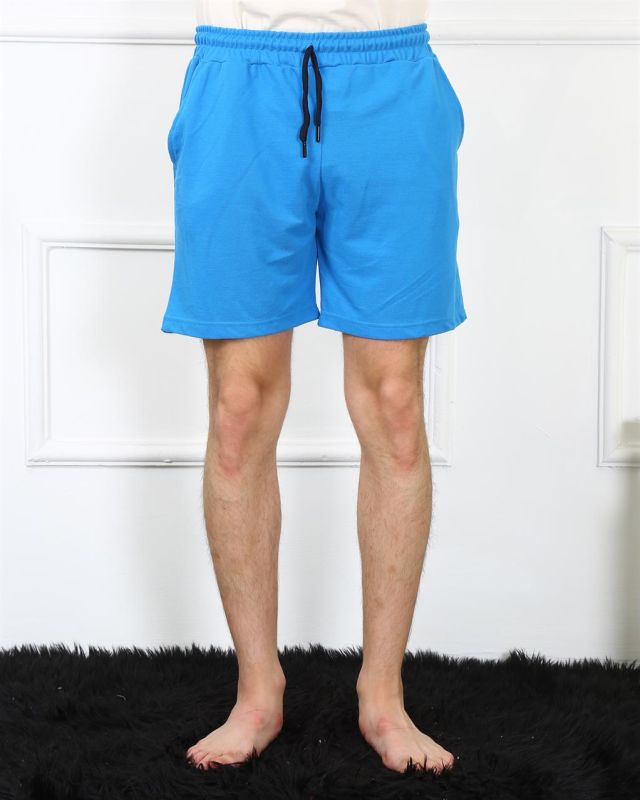 Moda Çizgi Men's Lacoste Saks Shorts 27487 - 3