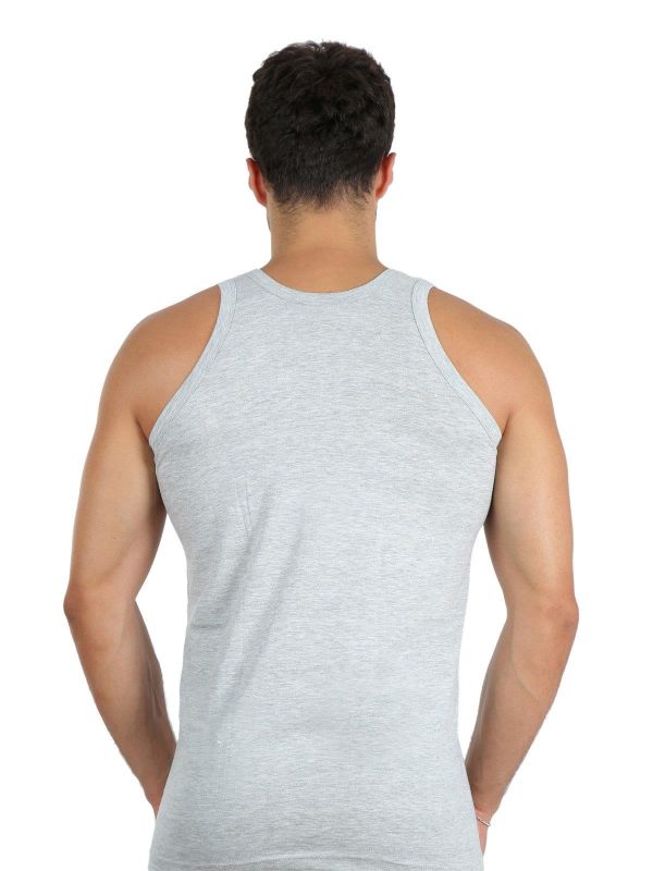 Moda Çizgi Men's Combed Cotton Gray 6566 - 3