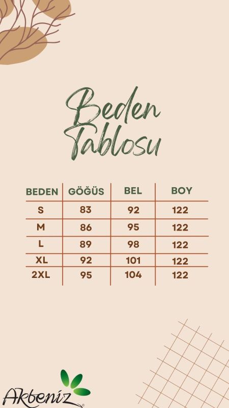 Moda Çizgi Kadın İp Askılı Uzun Yırtmaçlı Pamuk Penye Gecelik Kahve 90125 - 5