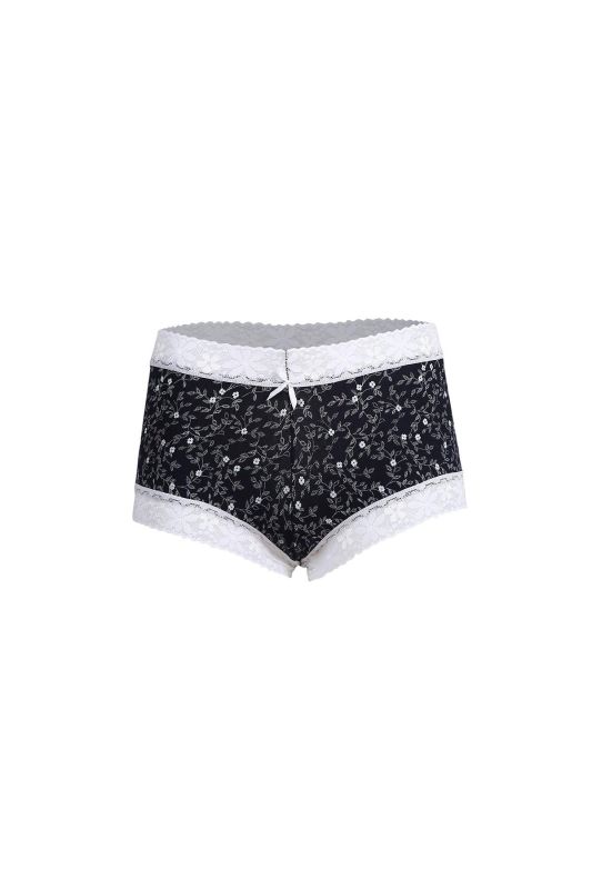 Moda Çizgi Kadın Pamuklu 2li Boxer Laci 40266 - 2
