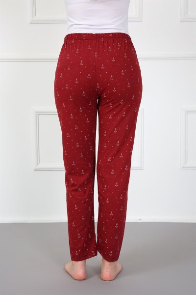 Moda Çizgi Kadın Pamuklu Alt Pijama 27442 - Thumbnail