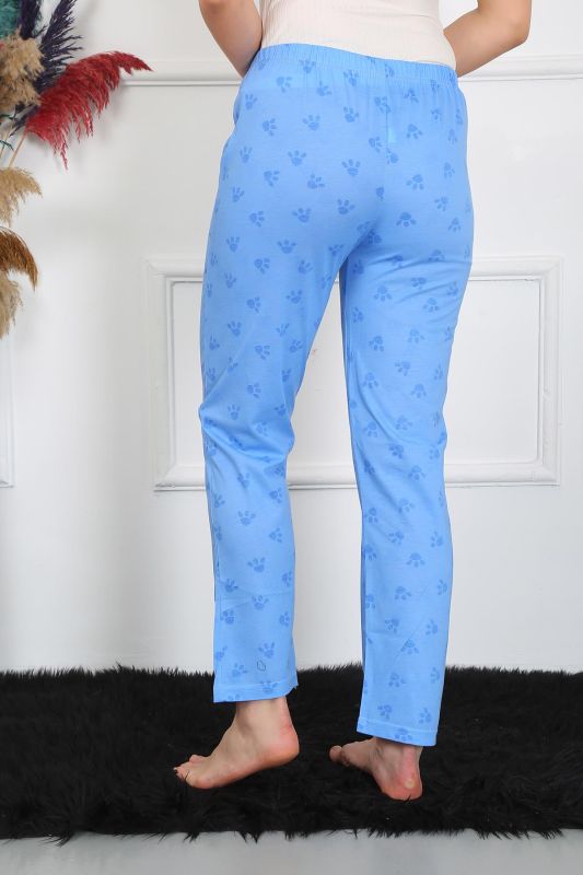 Moda Çizgi Kadın Pamuklu Tek Alt Pijama 27515 - 5