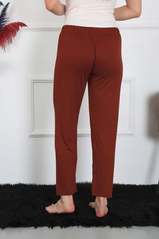 Moda Çizgi Kadın Pamuklu Tek Alt Pijama 27517 - 5