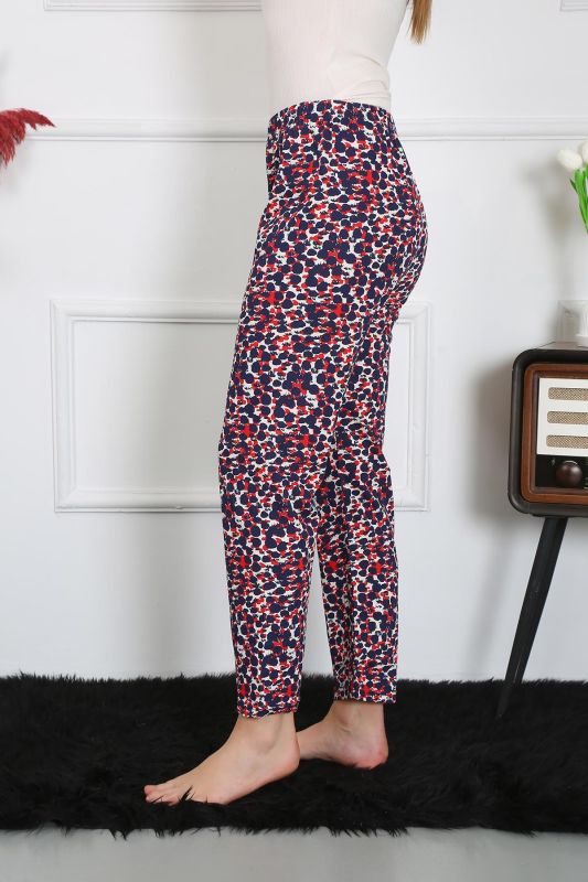 Moda Çizgi Kadın Pamuklu Tek Alt Pijama 27518 - 4