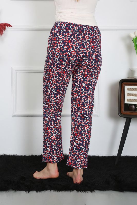 Moda Çizgi Kadın Pamuklu Tek Alt Pijama 27518 - 5