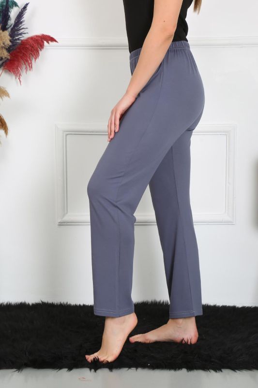 Moda Çizgi Kadın Pamuklu Tek Alt Pijama 27524 - 5