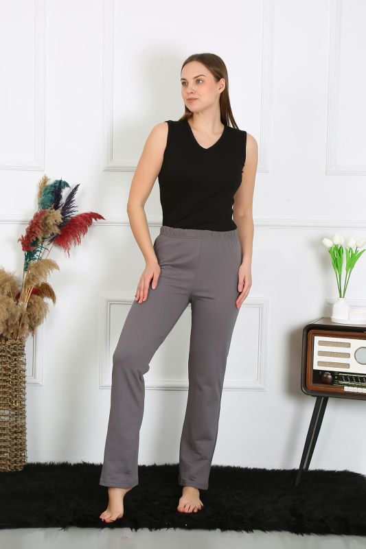 Moda Çizgi Women's Cotton Single Bottom Pajamas 27525 - 1
