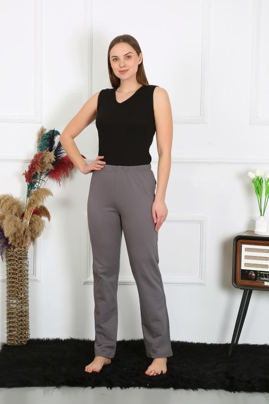 Moda Çizgi Women's Cotton Single Bottom Pajamas 27525 - 3