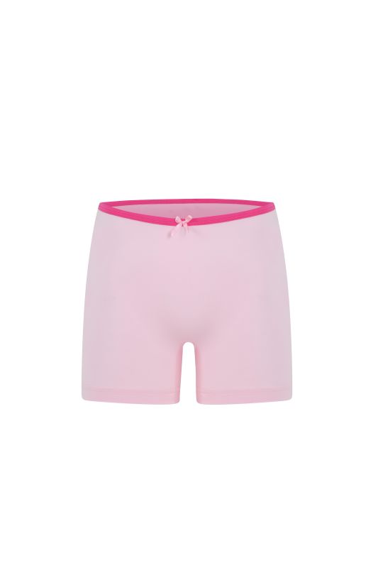 Moda Çizgi Kadın Penye 3lü Boxer Pudra 40260 - 2