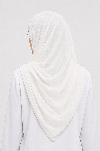 Kırık Beyaz Double Şal - 3
