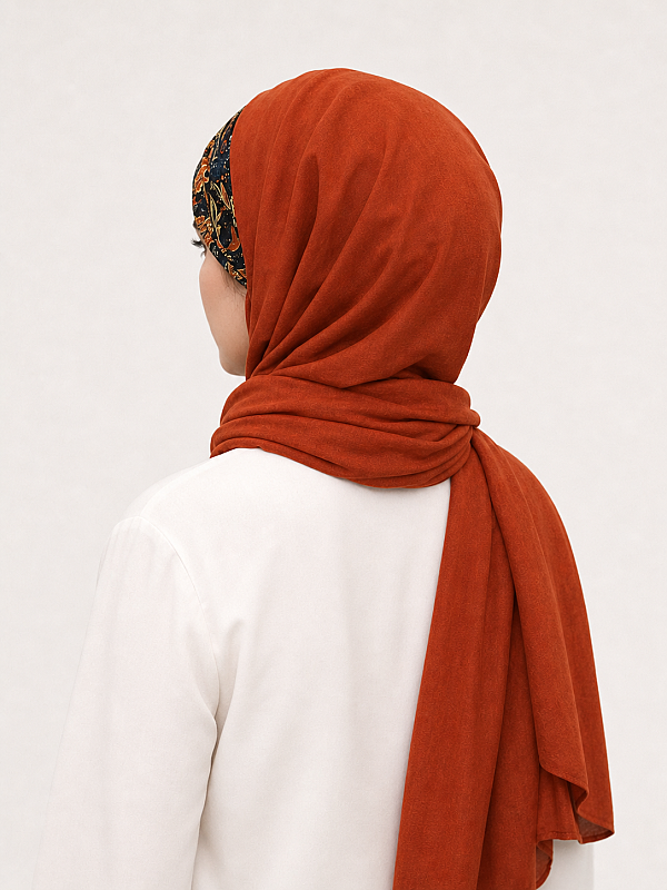 Taba Etnik Desen Hazır Şal - 3