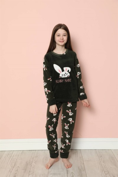 Moda Çizgi - moda çizgi WelSoft Polar Çocuk Pijama Takımı 20206Y