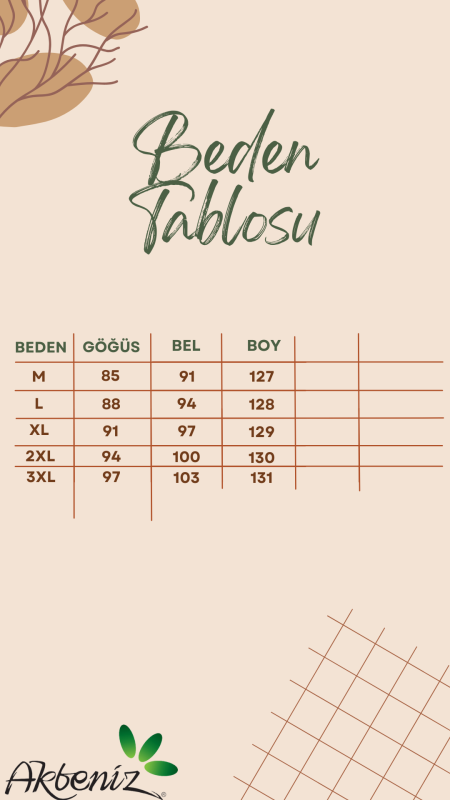 Moda Çizgi Yırtmaçlı Uzun Saten Gecelik Lacivert 7410 - 6