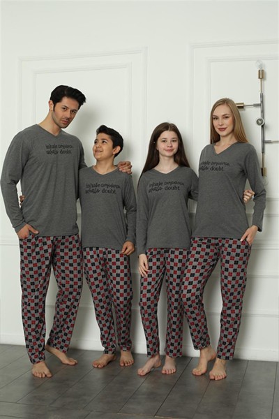 Moda Çizgi - Moda Çizgi Aile Penye Pijama Takım (anne - kız ) 50112 Ayrı Ayrı Satılır . Fiyatları Farklıdır