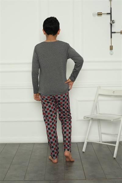 Moda Çizgi Aile Penye Pijama Takım (baba - oğul ) 50112 Ayrı Ayrı Satılır . Fiyatları Farklıdır - Thumbnail