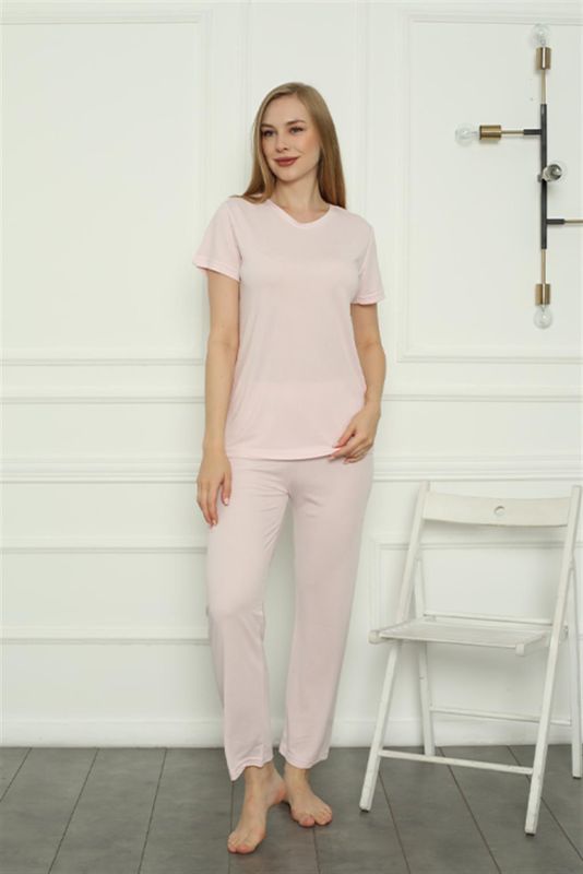 Moda Çizgi Anne Kız Aile Penye Pijama Takım Ayrı Ayrı Satılır. Fiyatları Farklıdır 50107 - 3