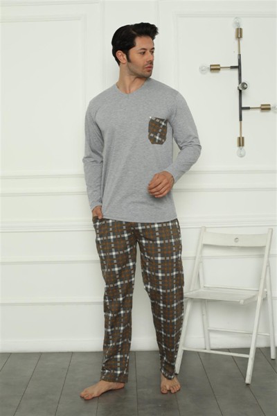 Moda Çizgi Baba Oğul Aile Pijama Takım Ayrı Ayrı Satılır Fiyatları Farklıdır 50110 - Thumbnail