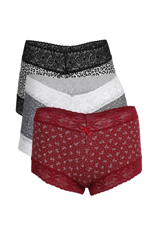 Moda Çizgi Women's 3-Piece Boxer 40213 - 1
