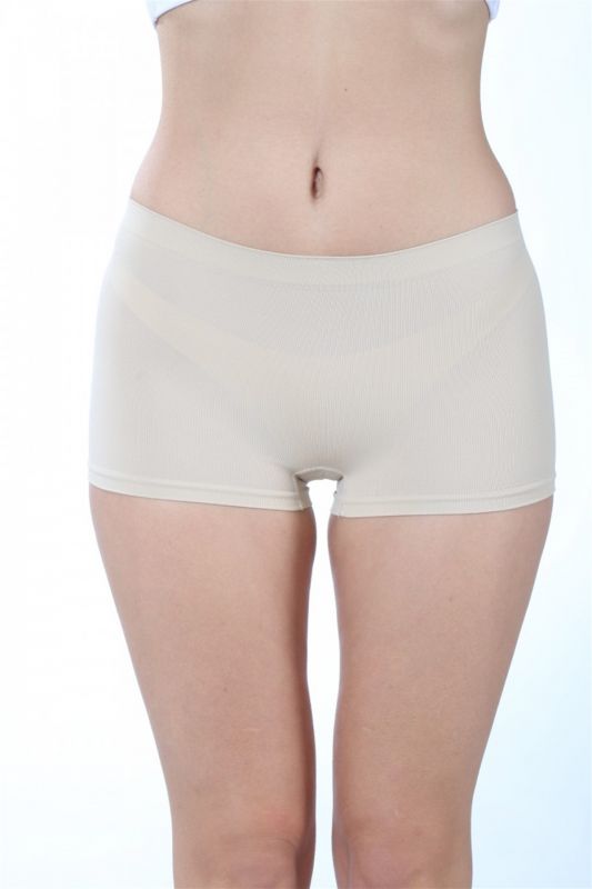 Moda Çizgi Bayan Dikişsiz Boxer 1015 - 1