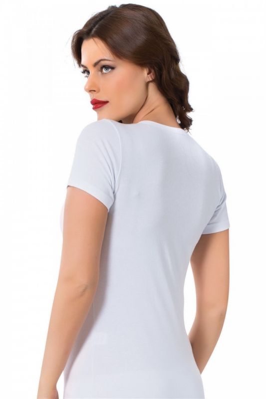 Moda Çizgi Bayan Kısa Kol Body 232B - 2