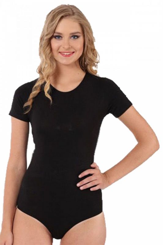 Moda Çizgi Bayan Kısa Kol Çıtçıtlı Body 242 - 1