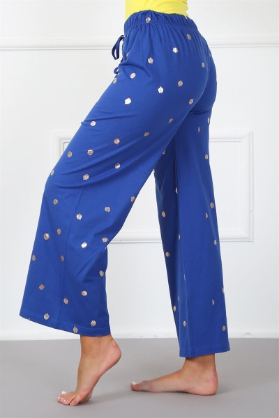 Moda Çizgi Bayan Pamuk Tek Alt Pijama 210013 - Thumbnail