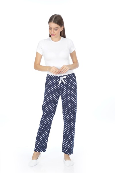 Moda Çizgi - Moda Çizgi Bayan Tek Alt Pijama 27132