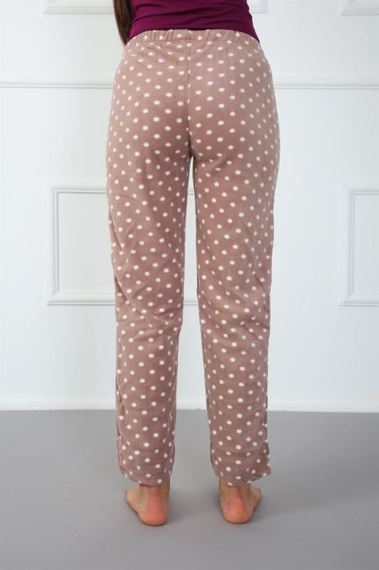 Moda Çizgi Women's Welsoft Polar Single Bottom Pajamas 210041 - 4