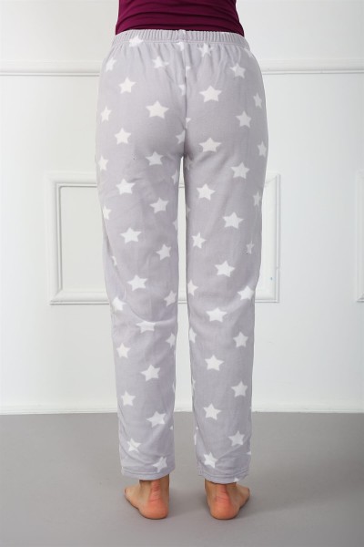 Moda Çizgi Bayan Welsoft Polar Tek Alt Pijama 210050 - Thumbnail