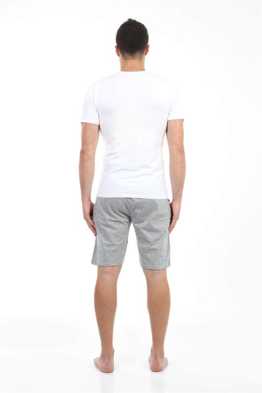 Moda Çizgi Men's Pocketed Cotton Shorts 27210 - 3