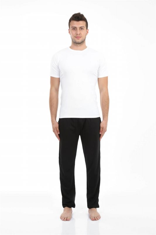 Moda Çizgi Men's Cotton Single Bottom Pajamas 27201 - 1