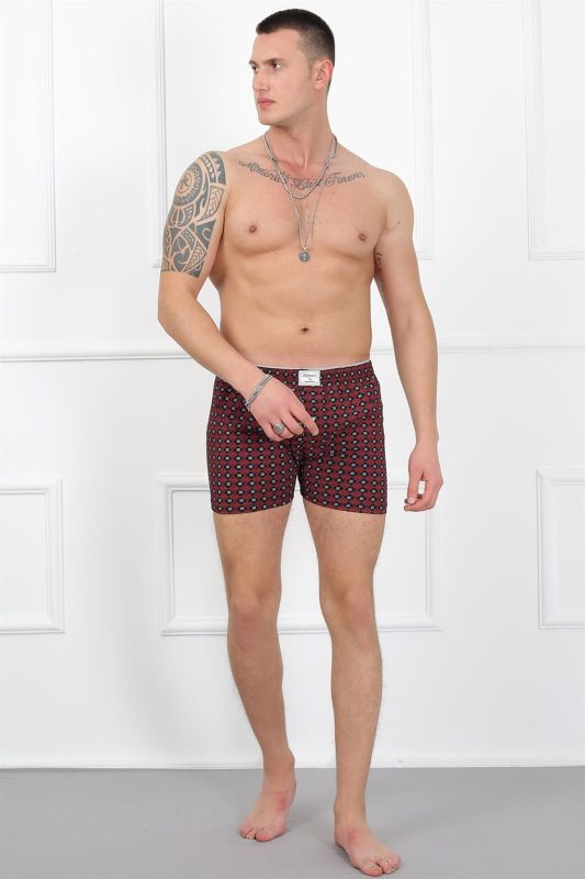 Moda Çizgi Men's Combed Cotton Boxer 40083 - 4