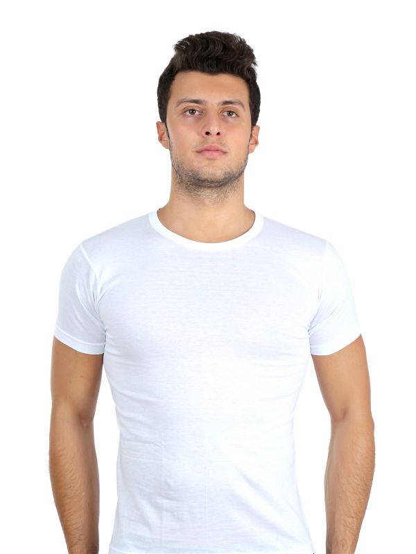 Moda Çizgi Erkek Sıfır Yaka Penye Atlet 65671 - 1
