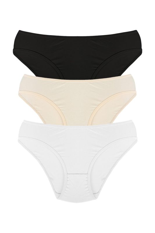 Moda Çizgi Women's 3-Piece Panties 40243 - 1