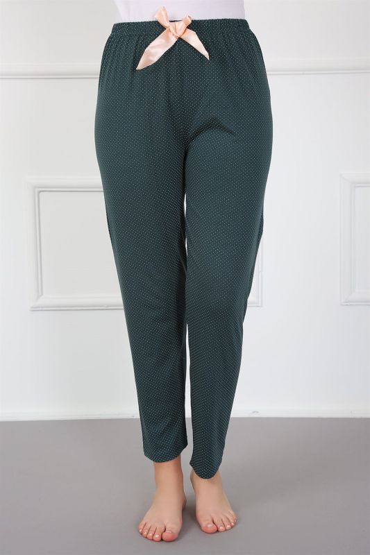 Moda Çizgi Women's Cotton Bottom Pajamas 210039 - 1