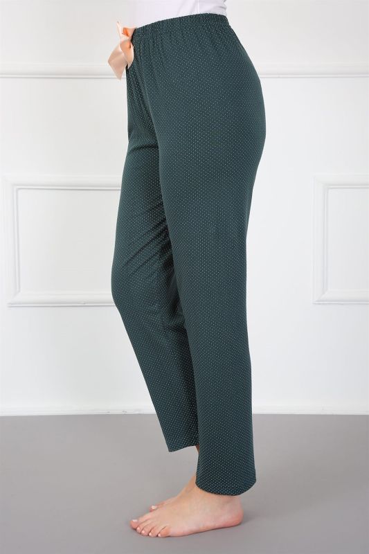 Moda Çizgi Women's Cotton Bottom Pajamas 210039 - 2