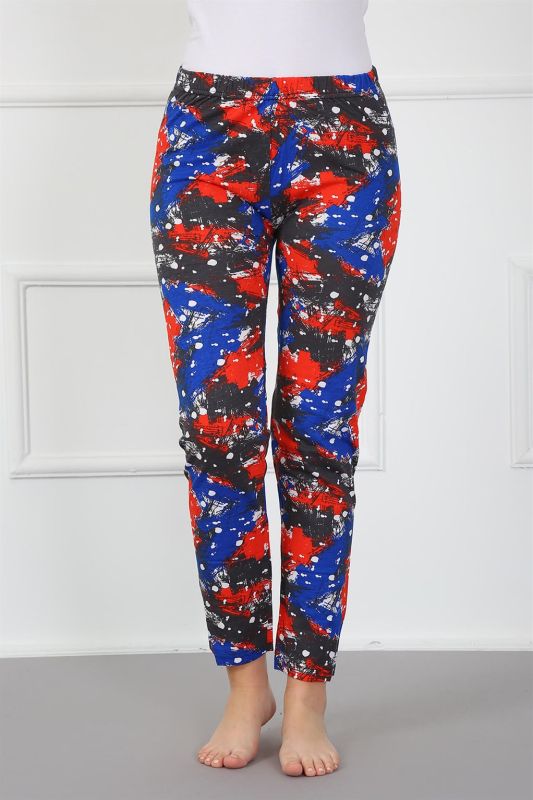 Moda Çizgi Kadın Alt Pijama - 1