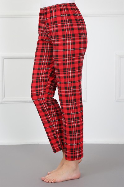 Moda Çizgi Kadın Pamuklu Alt Pijama 27447 - Thumbnail