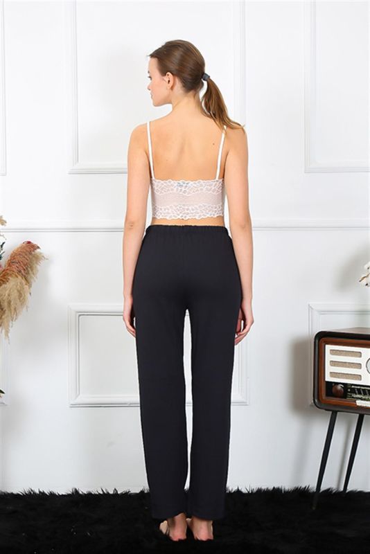Moda Çizgi Kadın Pamuklu Alt Pijama 27467 - 5